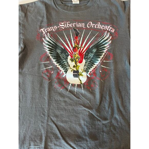 Trans-Siberian Orchestra T-SHIRT Large 2009-2010 Winter US Tour Pre-Shrunk - Picture 1 of 6